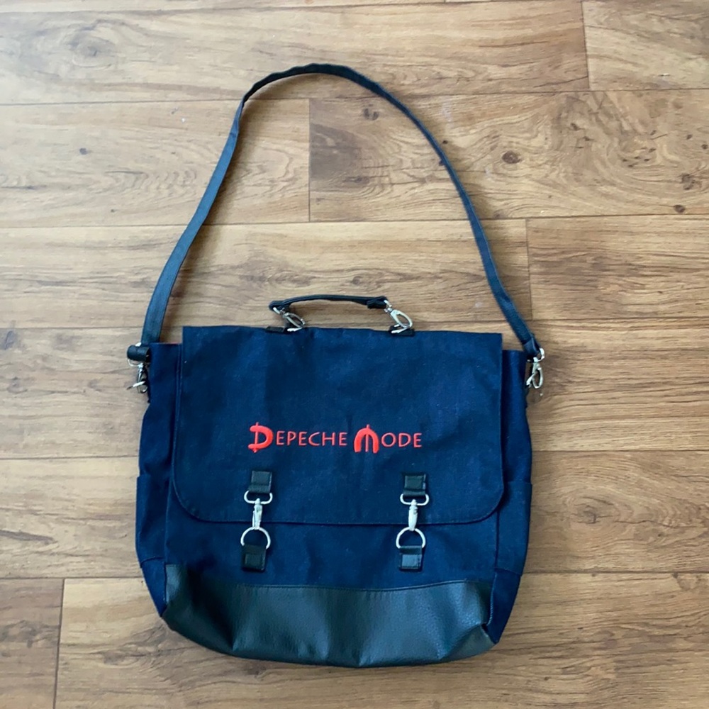 Rare Depeche Mode Denim Tote Bag